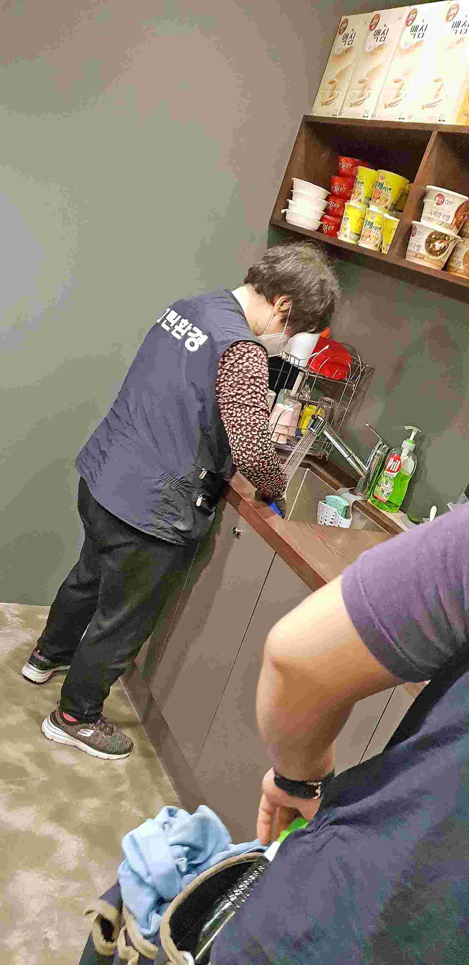 광교 사무실 정기청소 완료 모습